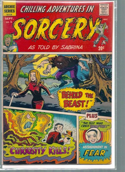 CHILLING ADVENTURES IN SORCERY # 1, 6.5 FN +