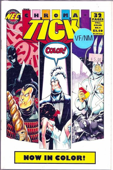 Chroma-Tick , The # 4, 9.0 VF/NM