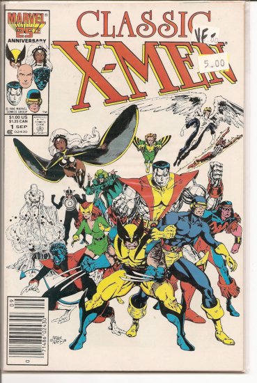 Classic X-Men # 1, 7.5 VF -