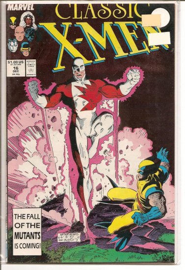 Classic X-Men # 16, 8.0 VF