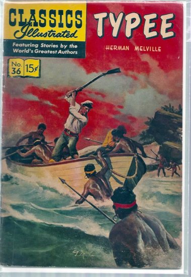 CLASSICS ILLISTRATED # 36, 4.5 VG +