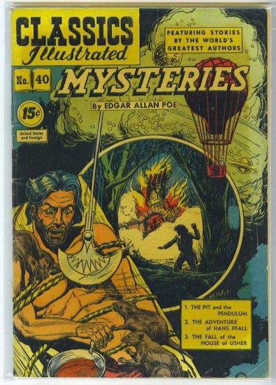 Classics Illustarated # 40, 4.5 VG +