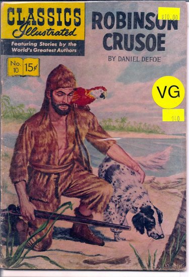 Classics Illustrated # 10, 4.0 VG