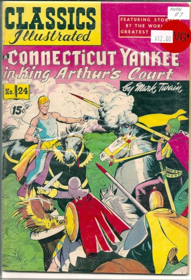 Classics Illustrated # 24, 4.5 VG +