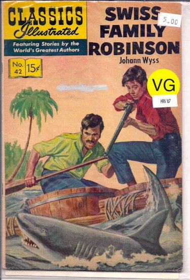 Classics Illustrated # 42, 4.0 VG