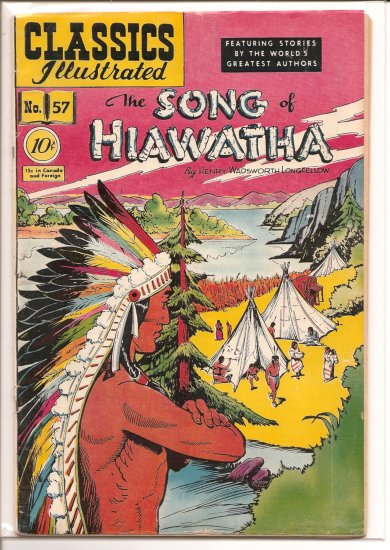 Classics Illustrated # 57, 3.5 VG -