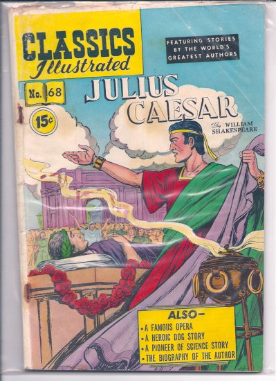 Classics Illustrated # 68, 1.8 GD -