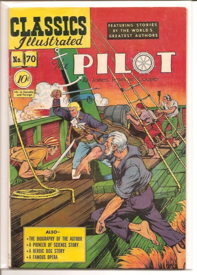 Classics Illustrated # 70, 4.5 VG +