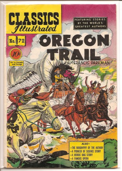 Classics Illustrated # 72, 4.5 VG +