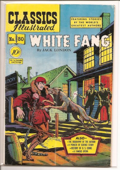 Classics Illustrated # 80, 4.5 VG +