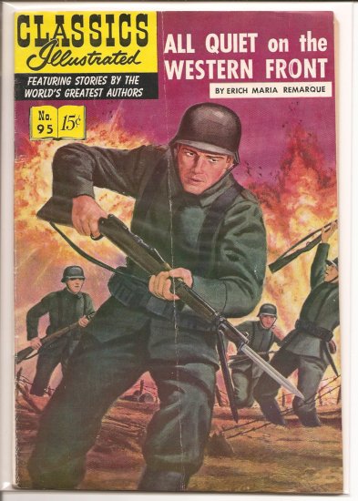 Classics Illustrated # 95, 4.5 VG +