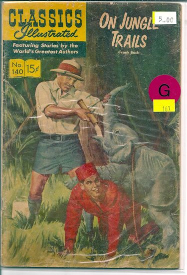 Classics Illustrated # 140, 2.0 GD