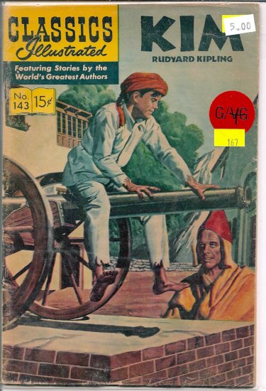 Classics Illustrated # 143, 2.5 GD +