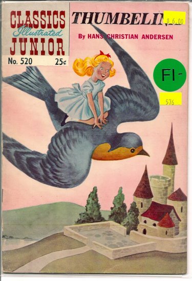 Classics Illustrated Junior # 520, 5.5 FN -