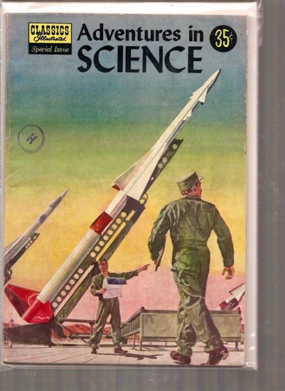 CLASSICS ILLUSTRATED SPECIAL ISSUE ADVENTURES IN SCIENCE # 137, 4.0 VG
