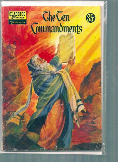 CLASSICS ILLUSTRATED SPECIAL ISSUE THE TEN COMMANDMENTS # 135, 4.0 VG