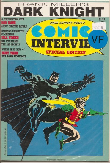 Comics Interview # 31, 8.0 VF