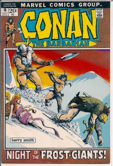 Conan # 16, 5.0 VG/FN