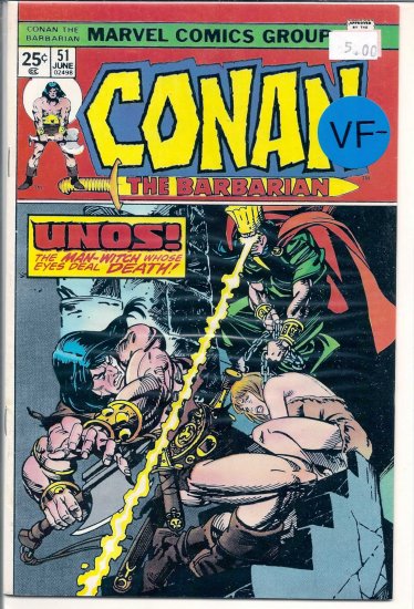 Conan # 51, 7.5 VF -