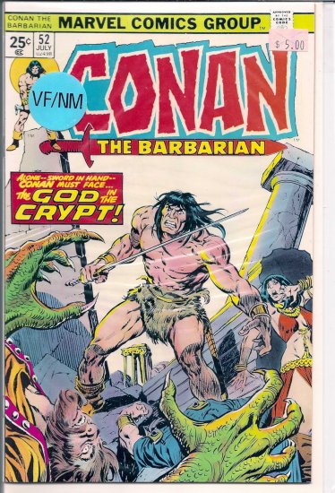 Conan # 52, 9.0 VF/NM