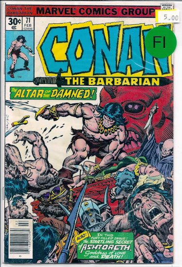 Conan # 71, 6.0 FN