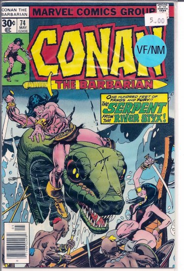 Conan # 74, 9.0 VF/NM