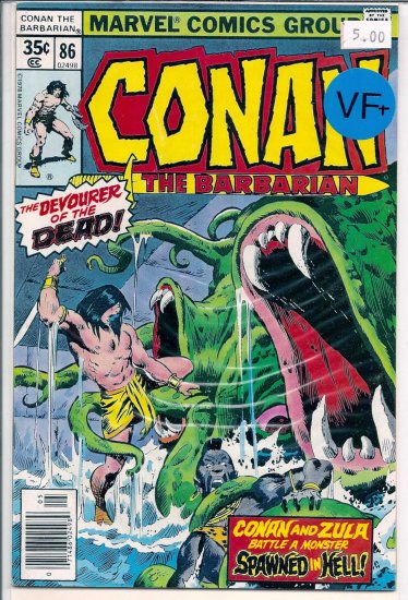 Conan # 86, 8.5 VF +