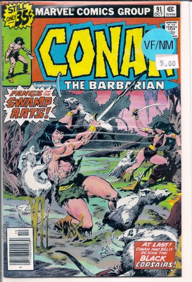 Conan # 91, 9.0 VF/NM