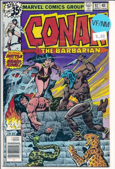 Conan # 97, 9.0 VF/NM