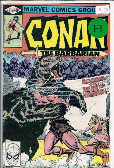Conan # 110, 6.0 FN