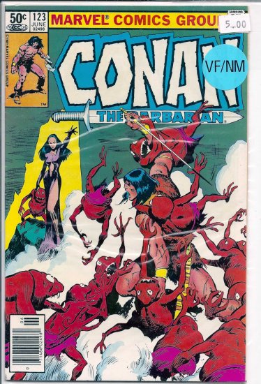 Conan # 123, 9.0 VF/NM