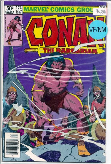 Conan # 124, 9.0 VF/NM
