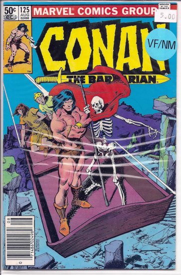 Conan # 125, 9.0 VF/NM