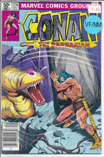 Conan # 126, 9.0 VF/NM