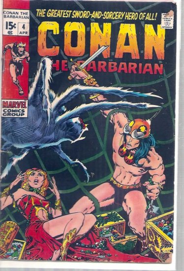 CONAN THE BARBARIAN # 4, 2.0 GD