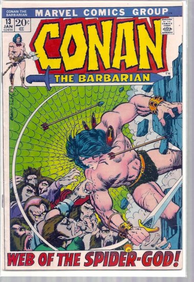 CONAN THE BARBARIAN # 13, 4.0 VG