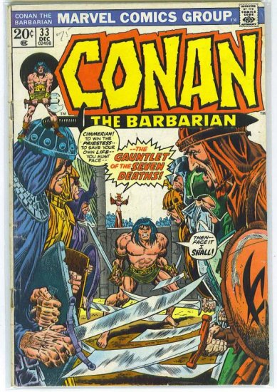 Conan The Barbarian # 33, 4.0 VG