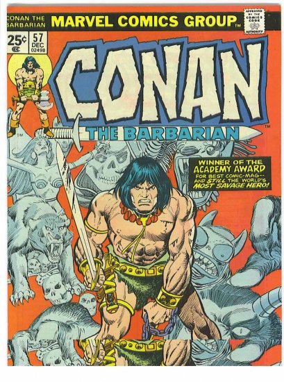 Conan The Barbarian # 57, 8.0 VF