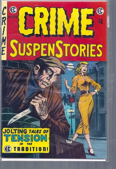 CRIME SUSPENSTORIES # 25, 8.5 VF +