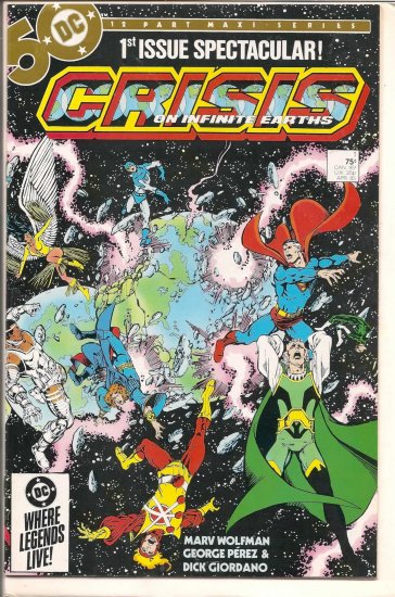 CRISIS ON INFINITE EARTHS # 1, 6.5 FN +