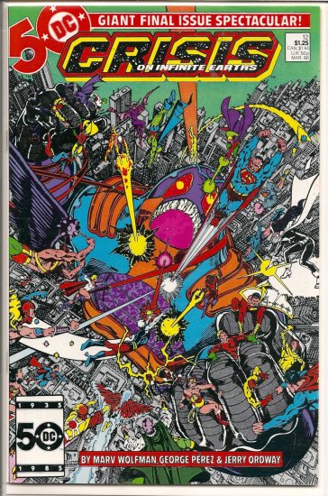 CRISIS ON INFINITE EARTHS # 12, 6.0 FN
