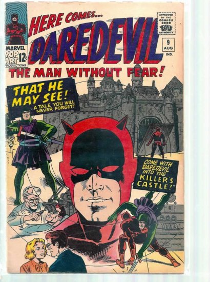 DAREDEVIL # 9, 3.0 GD/VG