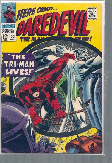 DAREDEVIL # 22, 5.0 VG/FN