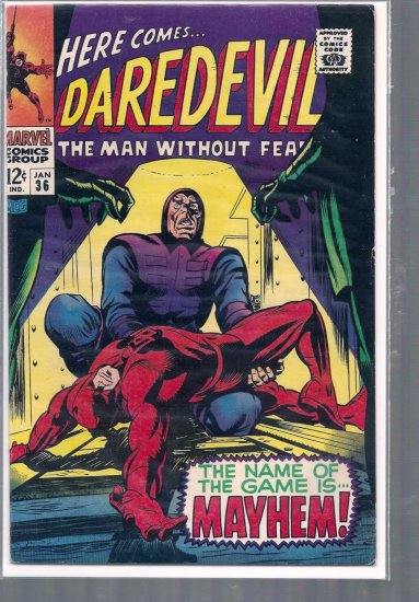 DAREDEVIL # 36, 6.5 FN +