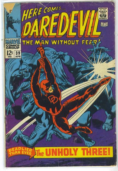 Daredevil # 39, 2.5 GD +
