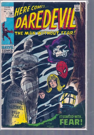 DAREDEVIL # 54, 3.0 GD/VG