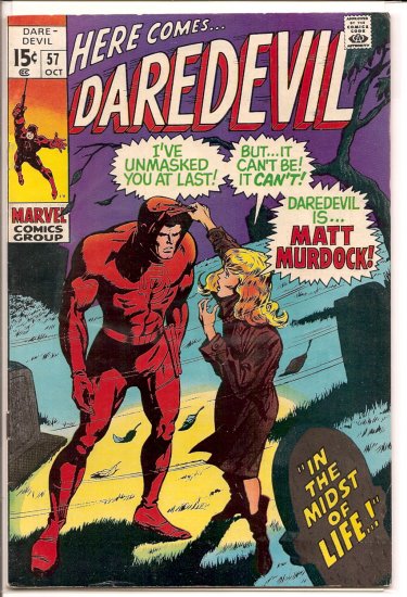 Daredevil # 57, 5.0 VG/FN
