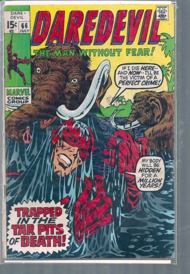 DAREDEVIL # 66, 3.0 GD/VG