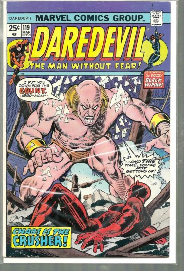 DAREDEVIL # 119, 5.5 FN -