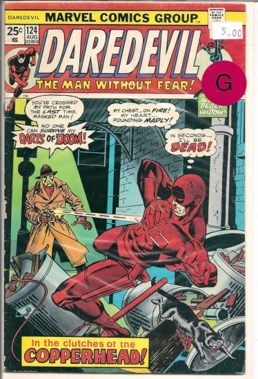 Daredevil # 124, 2.0 GD